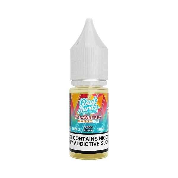 Cloud Nurdz - Ice Strawberry Mango 10ml (Nic Salt) 10MG 10ml