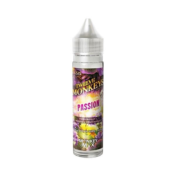 Twelve Monkeys - Oasis - Passion 50ml (Shortfill)