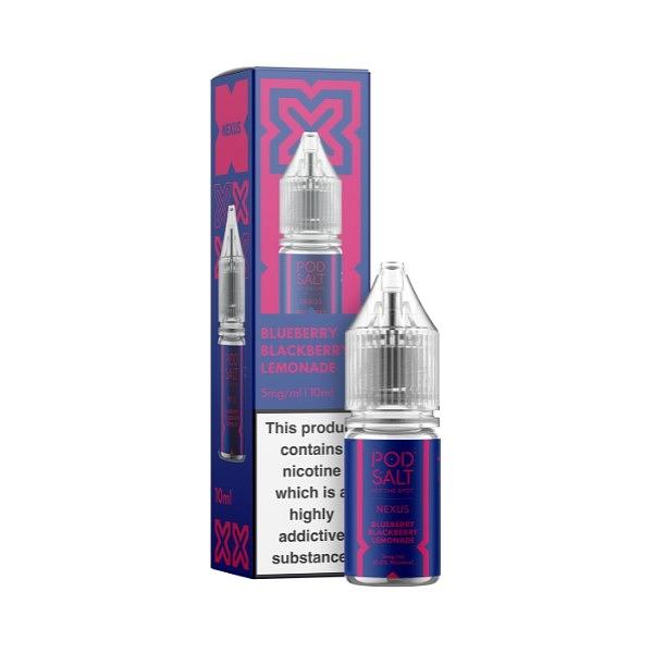 Pod Salt Nexus - Blueberry Blackberry Lemonade 10ml (Nic Salt) 5MG 10ml