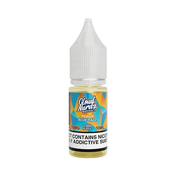 Cloud Nurdz - Peach Blue Razz 10ml (Nic Salt) 10MG 10ml