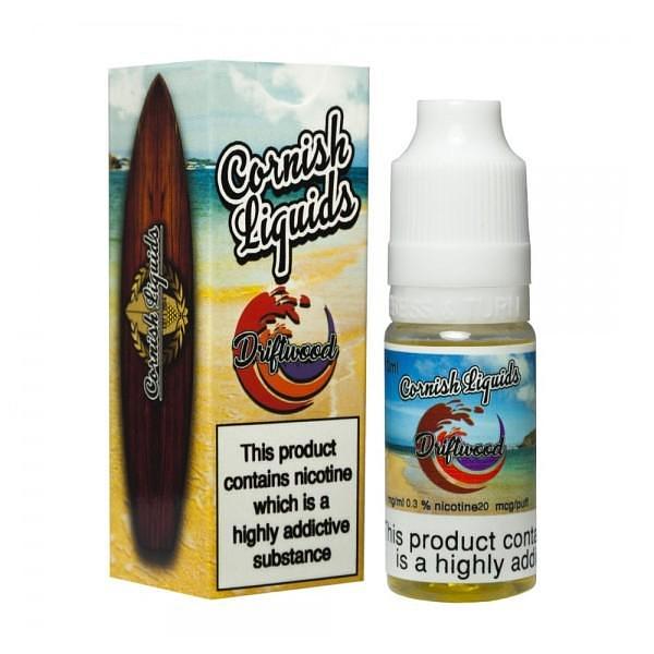 Cornish Liquids - 50/50 Freebase - Driftwood