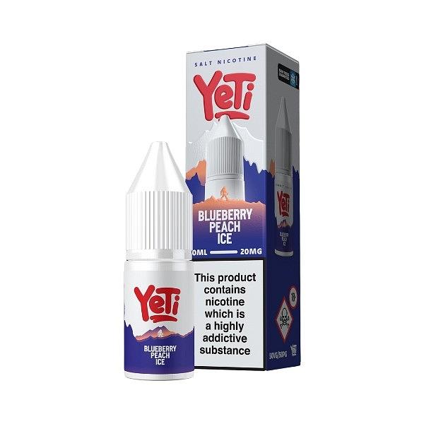 Yeti Summit Series - Blueberry Peach Ice 10ml (Nic Salt)