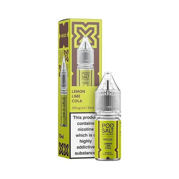 Pod Salt Nexus - Lemon Lime Cola 10ml (Nic Salt) 5MG 10ml