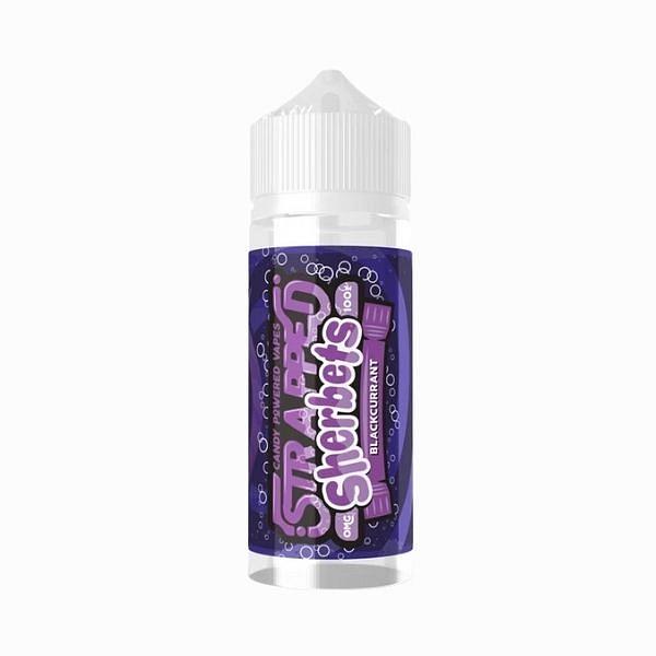 Strapped Sherbets - Blackcurrant Sherbet 100ml (Shortfill)