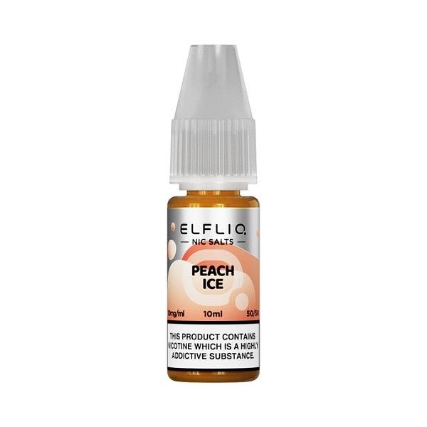 Elf Bar Elfliq - Peach Ice 10ml (Nic Salt)