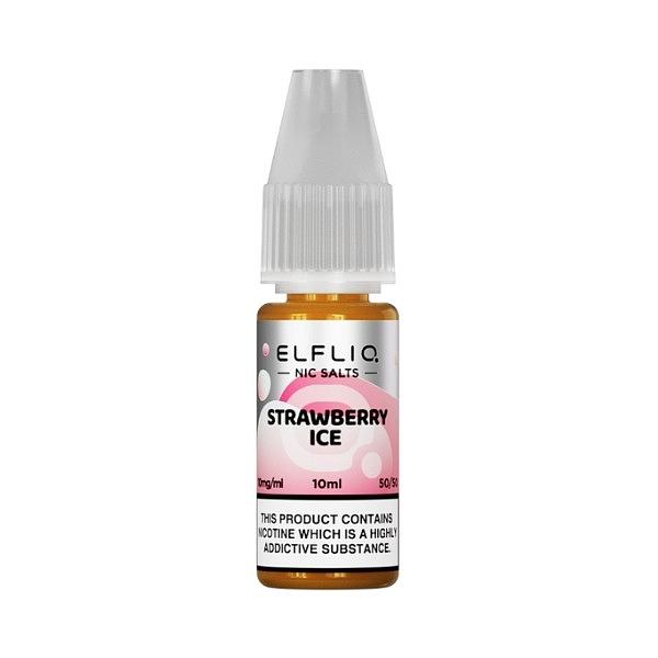 Elf Bar Elfliq - Strawberry Ice 10ml (Nic Salt)