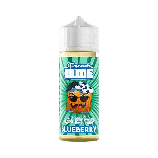 French Dude - Blueberry 100ml (Shortfill) 0MG 100ml