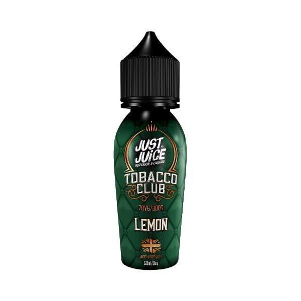 Just Juice Tobacco Club - Lemon 50ml (Shortfill)