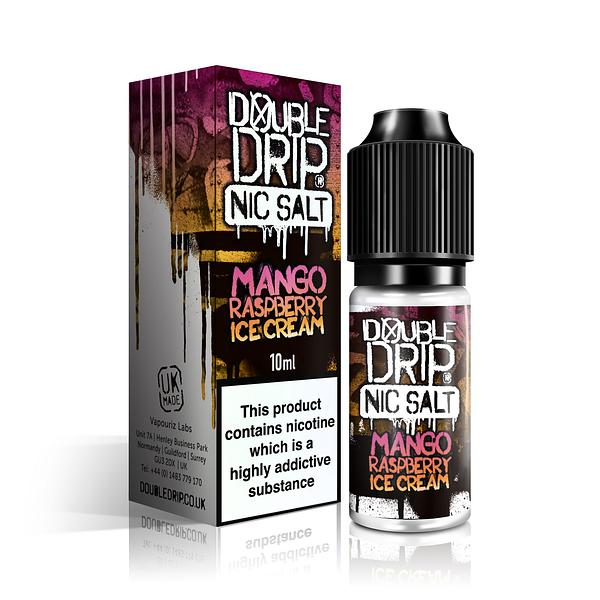 Double Drip - Mango Raspberry Ice Cream 10ml (Nic Salt)