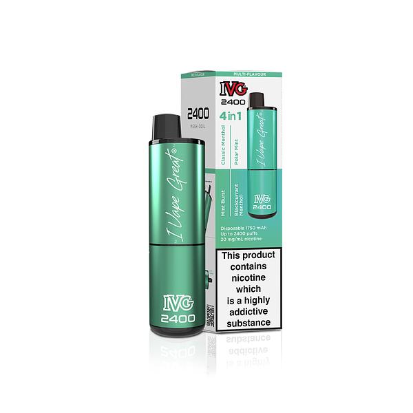 IVG 2400 Disposable Pod - Menthol Edition