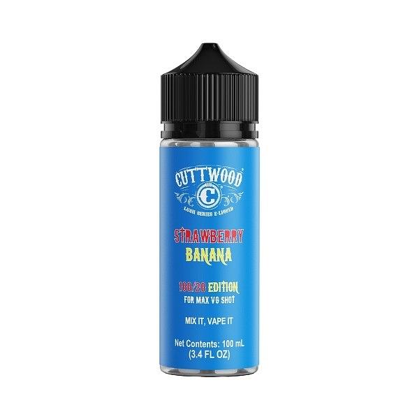 Cuttwood - Lush Series - Strawberry Banana 100ml (Shortfill)