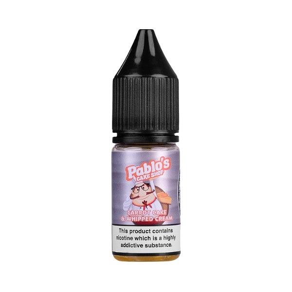 Pablo's Cake Shop - Carrot Cake & Whipped Cream 10ml (Nic Salt)