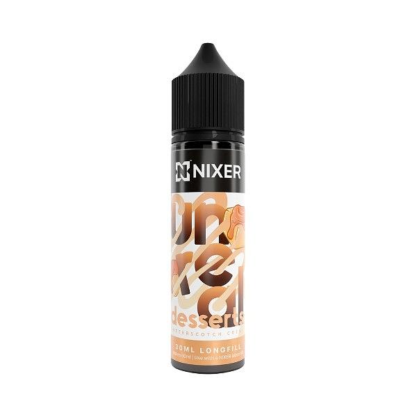 Nixer X Unreal Deserts - Butterscotch Creme 30ml (Longfill)