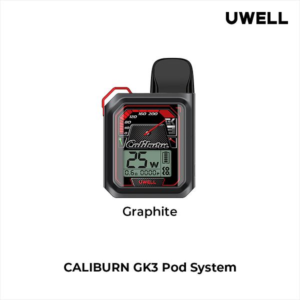 Uwell Caliburn GK3 Pod Kit [Graphite]