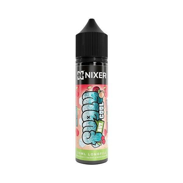 Nixer X Fugly but Cool - Cherry Peach & Rhubarb 30ml (Longfill)