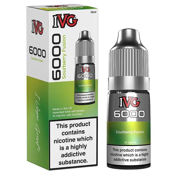 IVG 6000 - Nic Salt - Sourberry Fusion