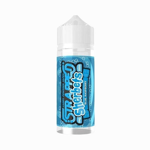 Strapped Sherbets - Blue Raspberry Sherbet 100ml (Shortfill)