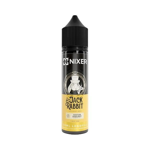 Nixer X Jack Rabbit - Custard Doughnut 30ml (Longfill)