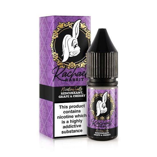 Rachael Rabbit Vapes - Redcurrant, Grape & Cherry 10ml (Nic Salt)