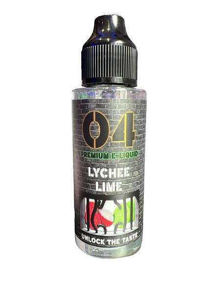 04 - 100ml Shortfill - Lychee Lime