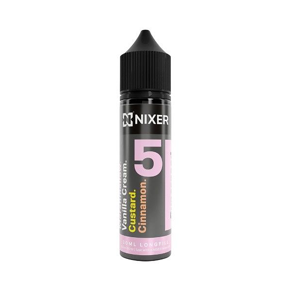 Nixer X Supergood - Marshmallow Vanilla Cream Custard Cinnamon 30ml (Longfill)