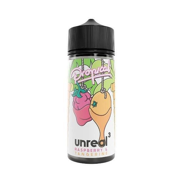 Unreal 3 - Propical - Raspberry & Tangerine 100ml (Shortfill)