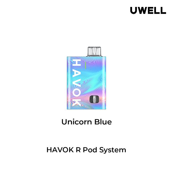 Uwell Havok R Pod Kit [Unicorn Blue]