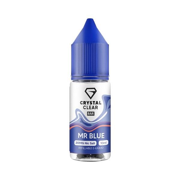 Crystal Clear Bar Salt - Mr Blue 10ml (Nic Salt)