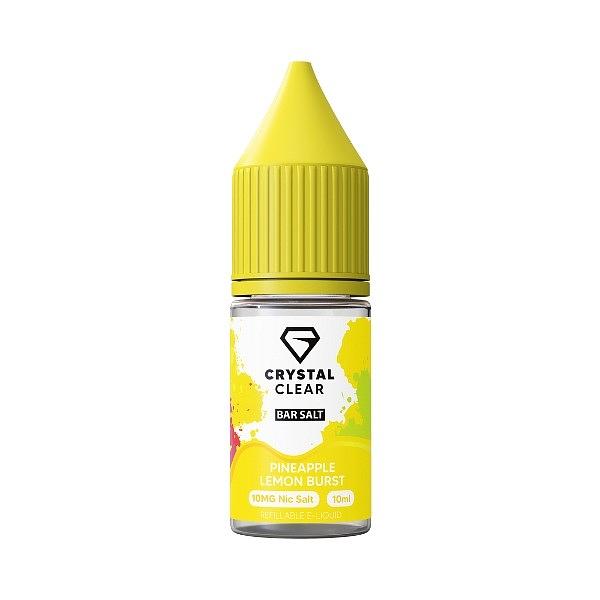 Crystal Clear Bar Salt - Pineapple Lemon Burst 10ml (Nic Salt)