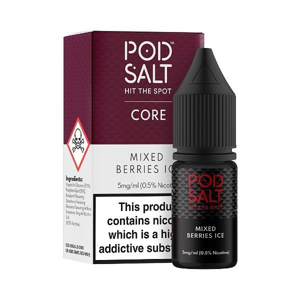 Pod Salt - Mixed Berries Ice 10ml (Nic Salt) 11MG 10ml