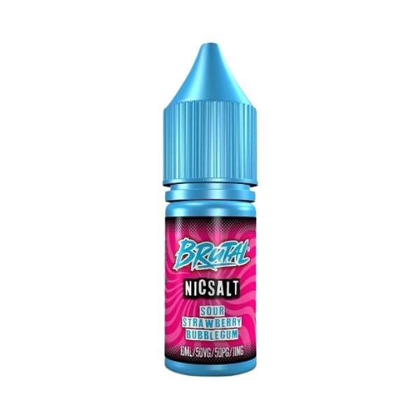 Brutal - Sour Strawberry Bubblegum 10ml (Nic Salt)