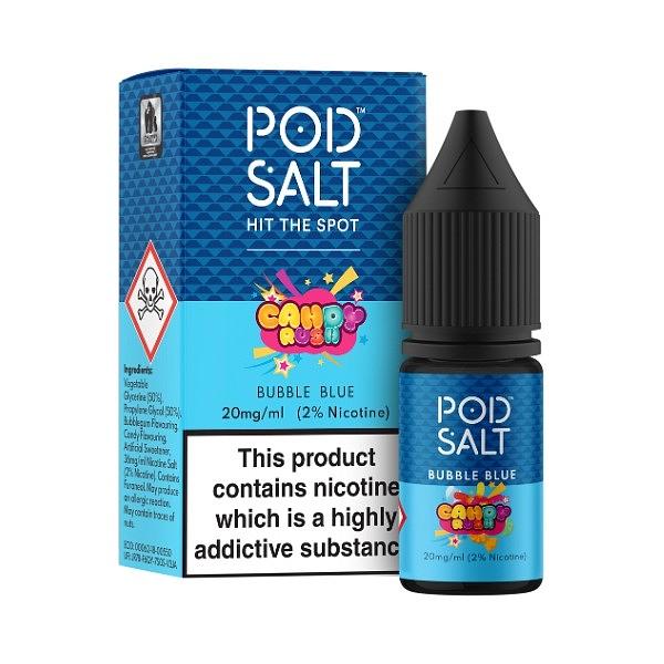 Pod Salt Fusion - Bubble Blue 10ml (Nic Salt) 11MG 10ml