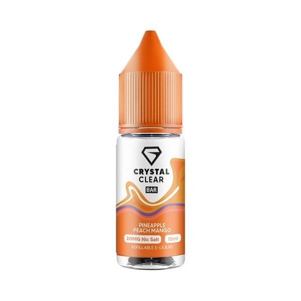 Crystal Clear Bar Salt - Pineapple Peach Mango 10ml (Nic Salt)