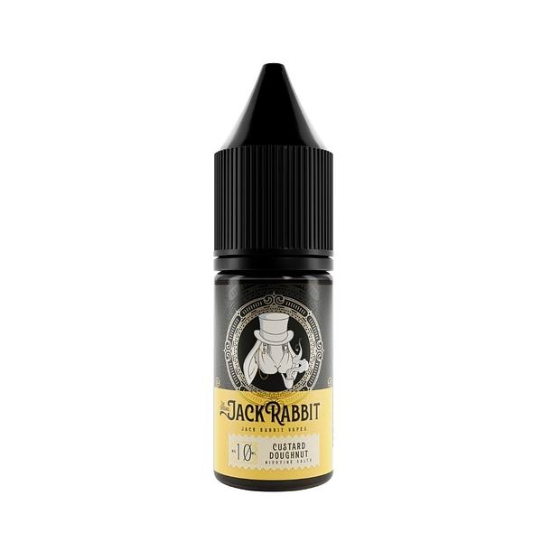 Jack Rabbit Vapes - Custard Doughnut 10ml (Nic Salt)