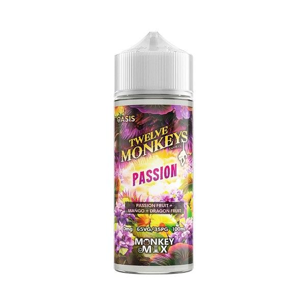 Twelve Monkeys - Oasis - Passion 100ml (Shortfill)