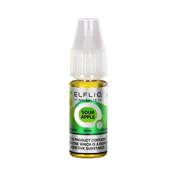 Elf Bar Elfliq - Sour Apple 10ml (Nic Salt)