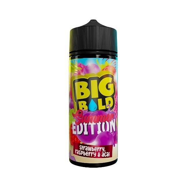 Big Bold Summer Edition - Strawberry Raspberry & Acai 100ml (Shortfill)