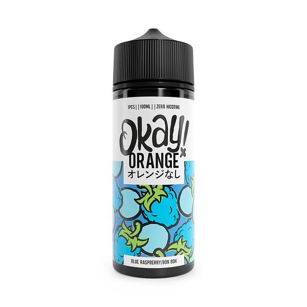 Okay! Orange - Blue Raspberry/ Bon Bon 100ml (Shortfill)