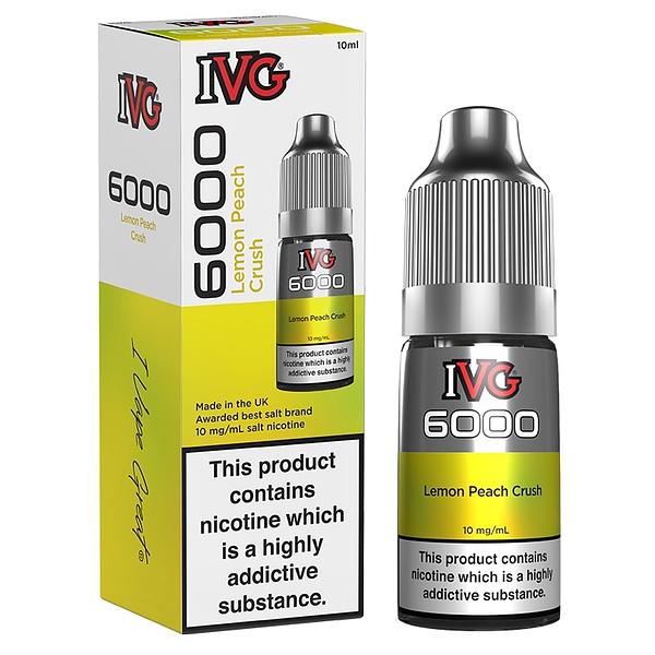 IVG 6000 - Nic Salt - Lemon Peach Crush