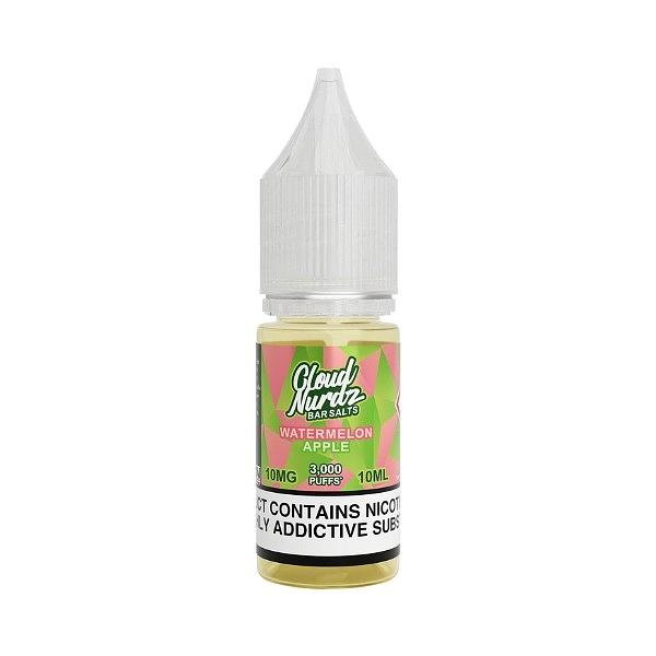 Cloud Nurdz - Watermelon Apple 10ml (Nic Salt) 10MG 10ml