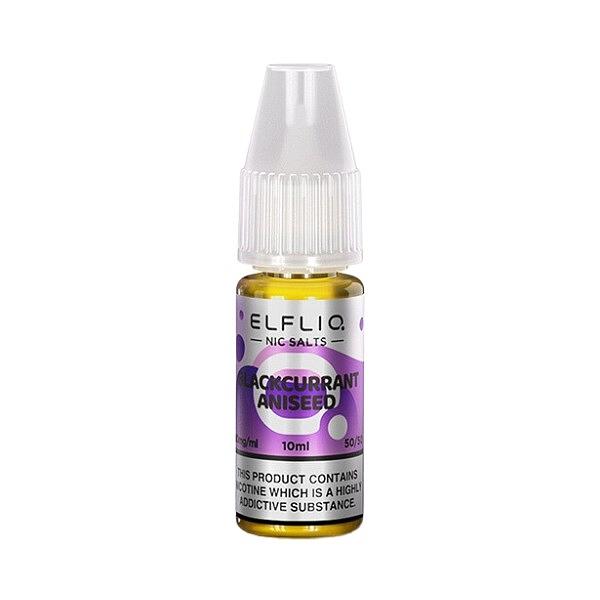 Elf Bar Elfliq - Blackcurrant Aniseed 10ml (Nic Salt)