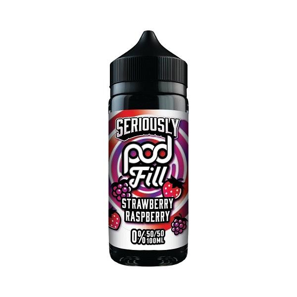 Seriously Pod Fill - Strawberry Raspberry 100ml (Shortfill)